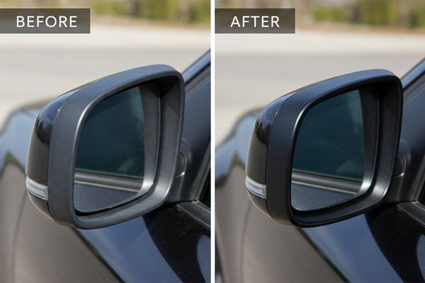 Exterior Black Trim Restoration